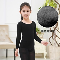 Черный топ [осень/зима/тонкий флис]