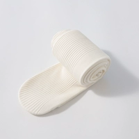 R хлопковые толстые тонкие полоски [белые] носки