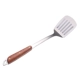 Thìa inox 304 thìa thìa colander sắt xẻng dài xử lý dày chiên muỗng nấu ăn xẻng gỗ xử lý chống vảy đồ dùng nhà bếp - Phòng bếp khay gia vị