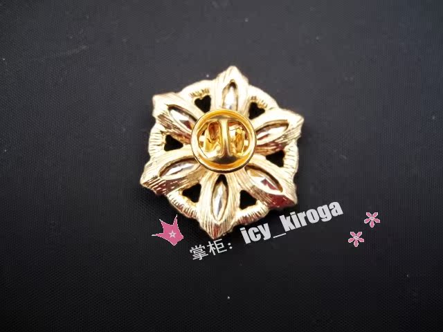 Broche en Alliage argent plaqué or - Ref 1175507 Image 31