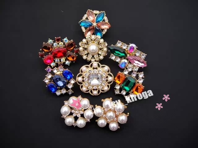 Broche en Alliage argent plaqué or - Ref 1175507 Image 19