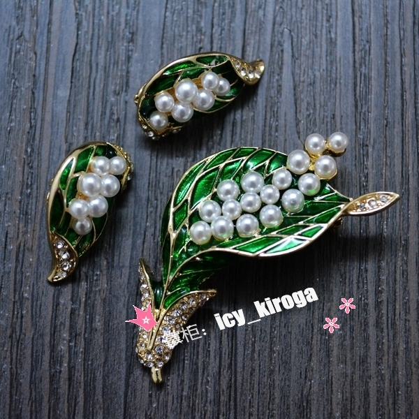 Vintage xuất khẩu sang châu Âu và Hoa Kỳ đồ trang sức phong cách phương Tây cổ, hoa quả trâm cài và phong phú, tinh tế - Trâm cài cài áo vest