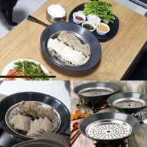 South Koreas mouth to eat and sow hamzy with steamer pork neck Seafood crab steamer cooking skewer stew pot