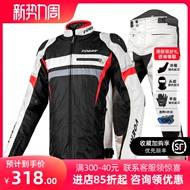 dây phản quang đi phượt Quần áo đi xe máy Voerh, quần áo đi xe máy, bộ vest nam nữ, đồ bảo hộ CE chống rơi bốn mùa, quần áo đua xe chống thấm nước ao khoac phuot quần áo đi phượt nữ