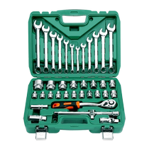 Green Forest Wrench Tool Set 8 10 13mm open-end wrench plum blossom dual-purpose wrench combination