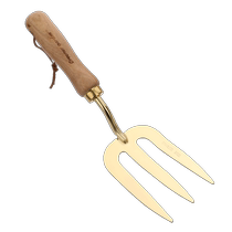 (Green Forest Golden Shovel) Flower gardening tools shovel three-piece set digging soil loosening set weeding rake