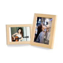 Solid wood photo frame 5 6 7 8 10 12 inch A4 simple wall hanging table creative childrens picture frame photo wall photo frame