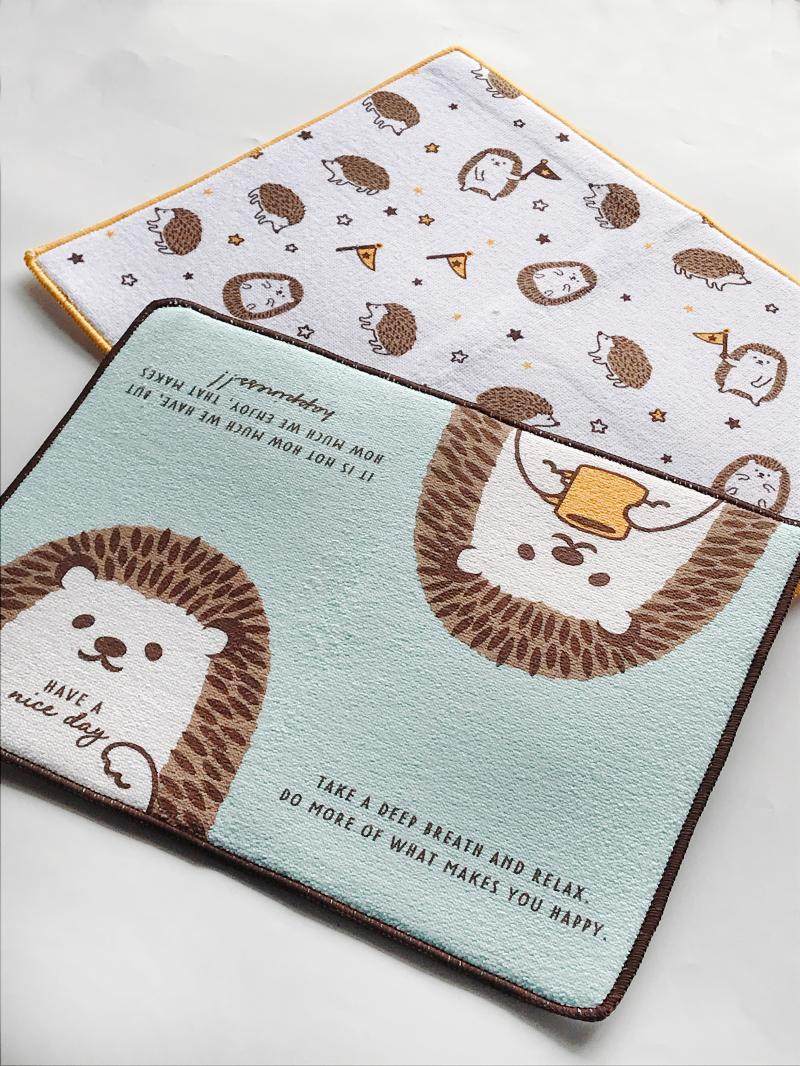 Exit Japan 2 Dress Sizes Retro Cartoon Printed Drain Pad Table Top Suction Pad Control Water Cushion Cute Kitty-Taobao