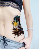 Mechanical punk Altman personality lasting original tattoo sticker tattoo big coffee tattoo master joint model
