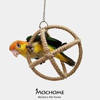 Середина -попугая линглонга игрушка Xuanfeng Tiger Peony Parrot Bird Птица Осень тысячи висящих кольца Ringya Toys