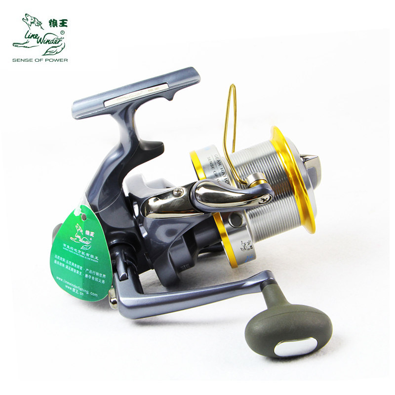 Wolf King Fishing Wheel Long Voyage Metal Wheel Head Roll Line Instrumental Anchor Fish Wheel Fish Wire Gear 9000 Far Throw Fishing Wheel 11 Shaft