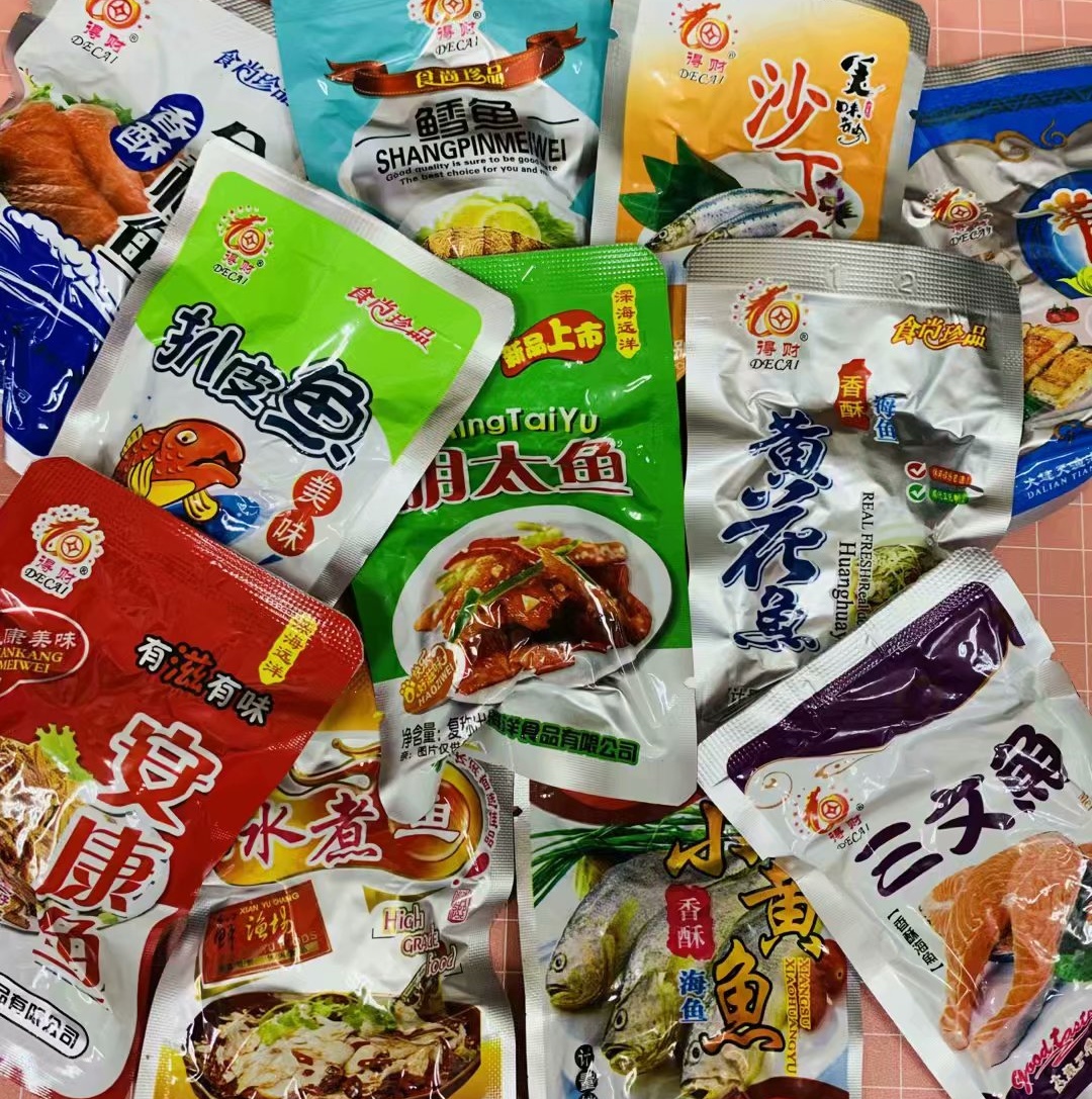 The salmon 500 grams of Dalian seafood special packaging for salmon is ready to eat