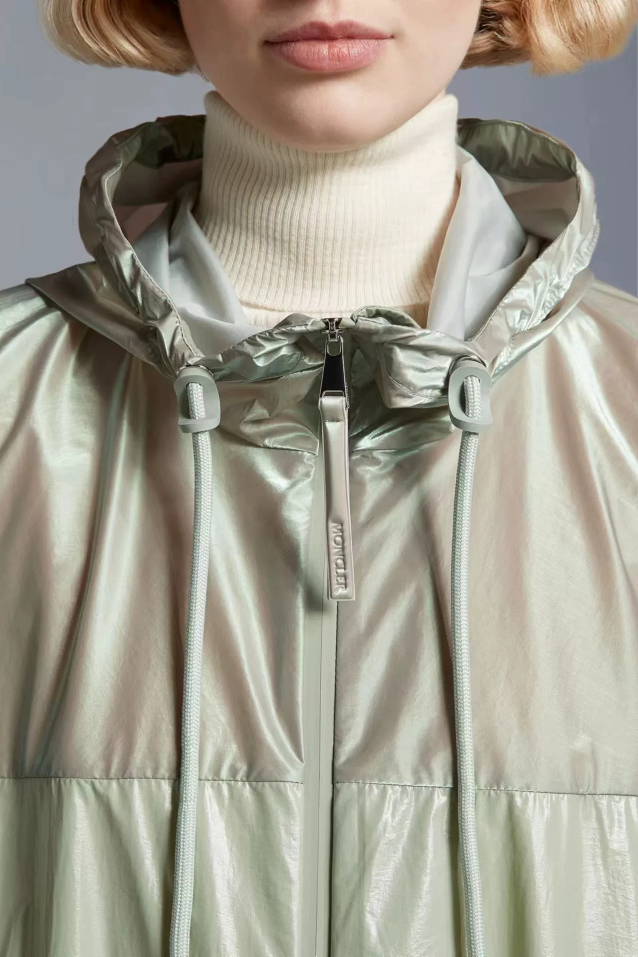 Куртка-кейп с капюшоном Moncler для повседневной носки, весна-лето 2023, подлинная покупка i10931A00054596L9-