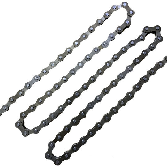 Цепь для односкоростного велосипеда, точное соответствие звеньям, подходит для большинства односкоростных моделей, износостойкие и долговечные детали трансмиссии.