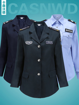 Lady 2011 new security overalls set female spring and autumn long sleeve security uniform ladies summer short sleeve shirt