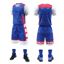 Basketball uniform mens custom team uniform student campus competition sports training Jersey womens short sleeve basketball uniform