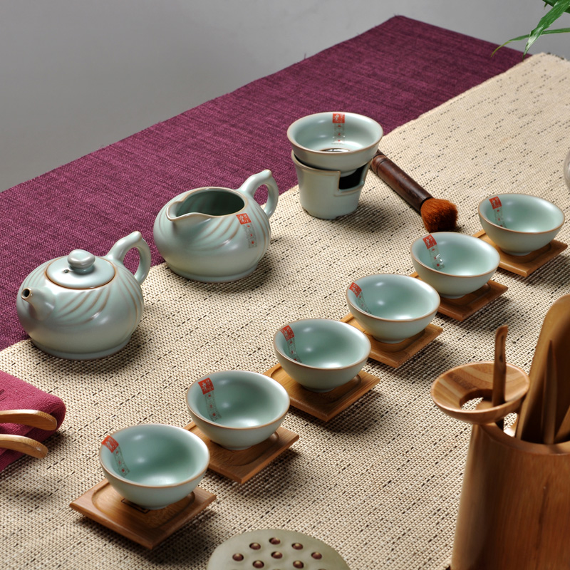 Hui make ceramics kung fu tea sets your up tea set on the porcelain tea water