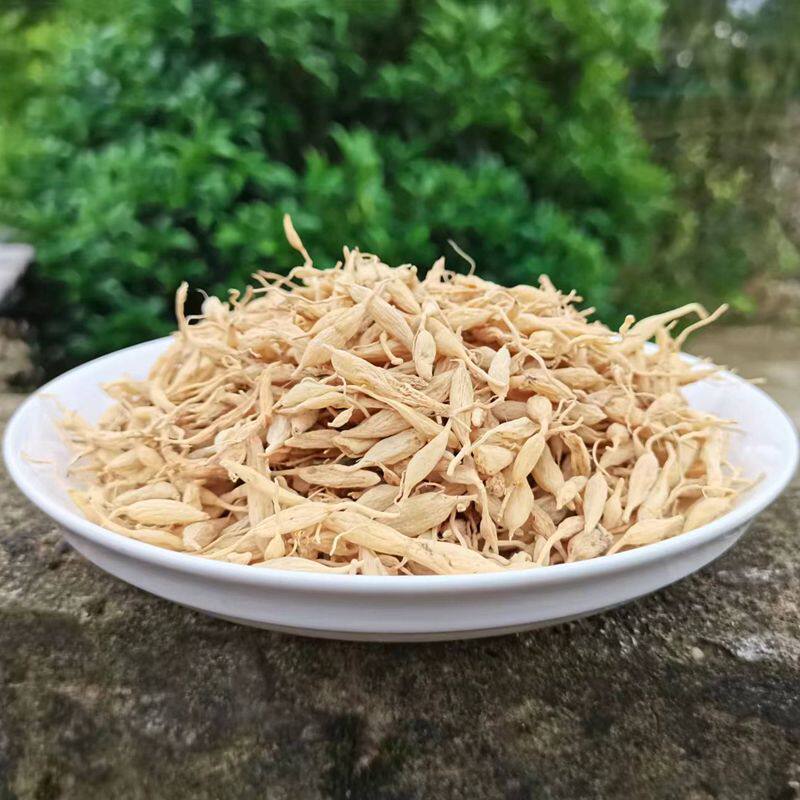 Wild Ophiopogon japonicus 500g canned authentic Guizhou alpine wild medicinal material Ophiopogon japonicus can be paired with Nansha ginseng soup Taizishen