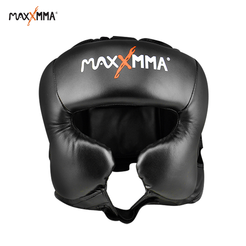 Totally Enclosed Boxing Protective Head Thickened Boxing Safety Helmet Carers Loose Beating Safety Helmet Training Match Professional Monkey Face