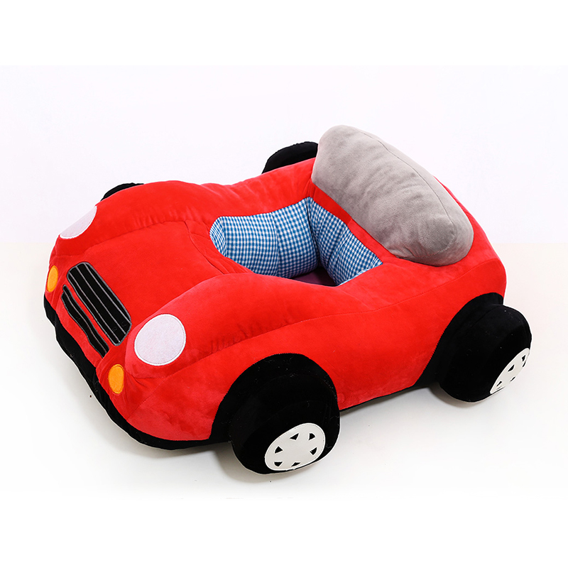 Baby sitting on the sofa baby sitting stool Chair children learning chair children's back chair cartoon small sand chair (1627207:965265953:sort by color:Red car learning seat)