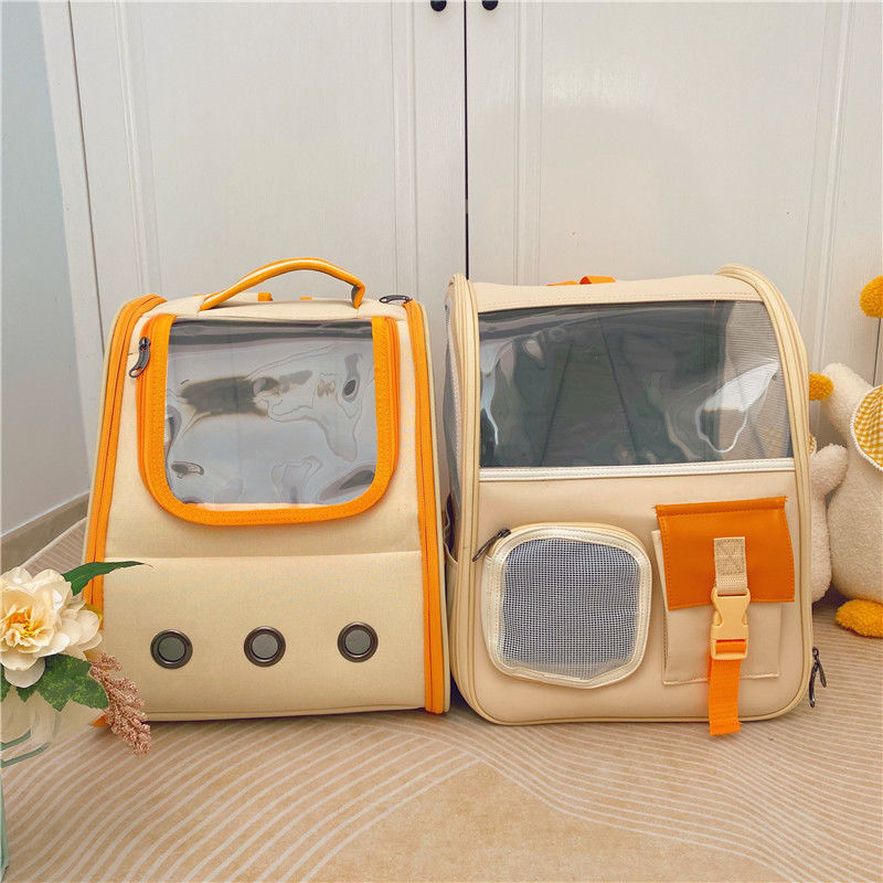 Pet Warm Cat Packs Macaron Kittens double shoulder bag Healing Teppy Dog Out Bath Slanted Satchel Bag for dog use