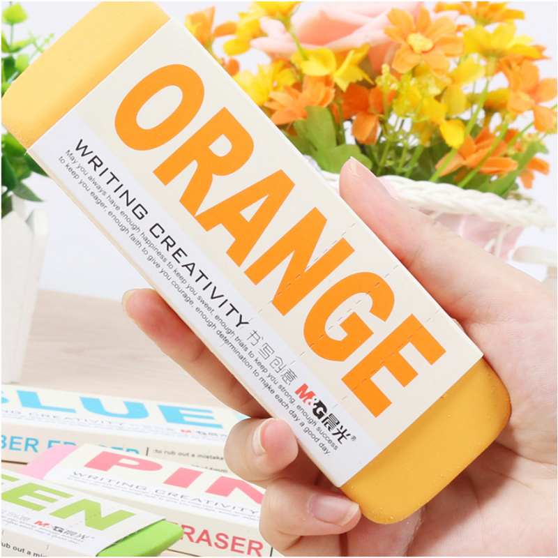 Morning light stationery color super large rubber eraser giant large student special creative cute engraving brick 96453