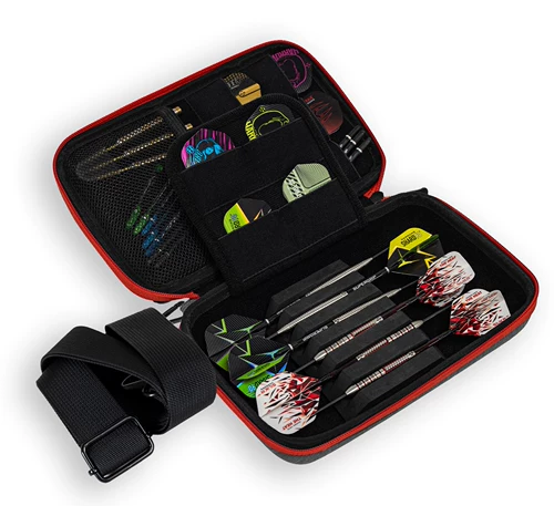 Новинка 2024 года: многофункциональная сумка для хранения дротиков HARROWS SMART POCKET CASE XL