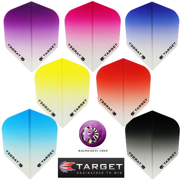 Three-piece set (TARGET) Tiger Gradient series Standard small Square dart Dart wings) Dart Leaves) Dart feathers