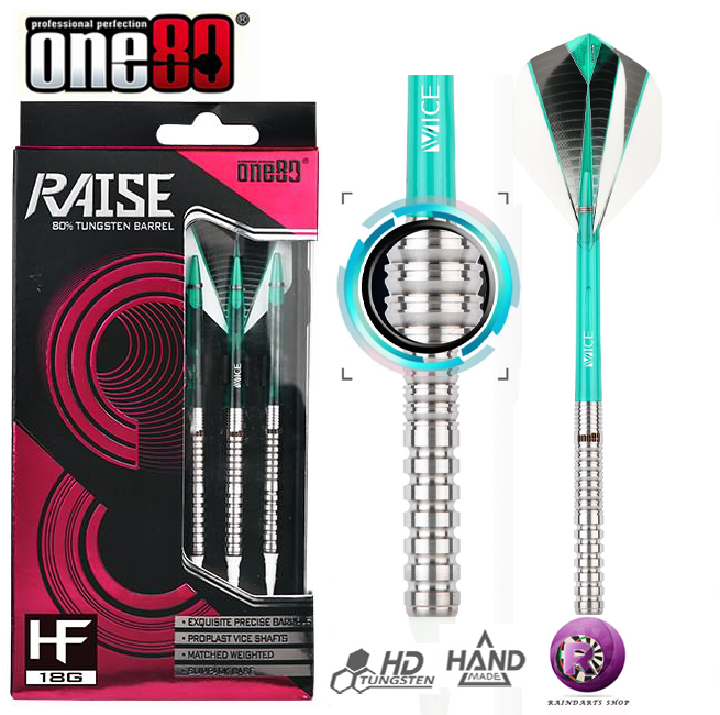 ONE80 Brand RAISE Series HF High Density Professional Soft Darts Set) Electronic Darts) Safety Darts