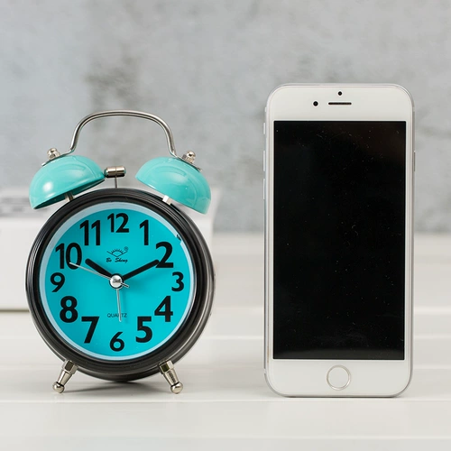 Креативные детские мультяшные часы, милый ночник, простой и элегантный дизайн