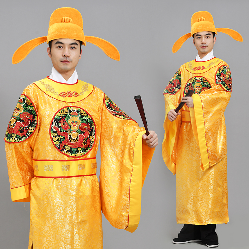 The new Tang Dynasty Emperor Li Shimin's costume Tang Dynasty costume Hanfu film and television drama Emperor Longpao photo studio photo studio photo uniform