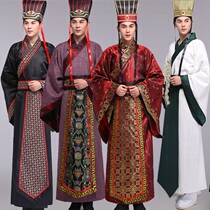 Ancient costume court improvement Hanfu Tang Dynasty Han Dynasty Wang Ye costume film and television drama minister official costume ancient mens clothing