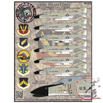 ①Furball 1 48 F-4C Gull Gray USAF Phantoms FBD-48-032