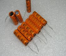 Japan Chemical Black King Kong Orange RX Series 50V220UF Filter Aluminum Electrolytic Capacitor