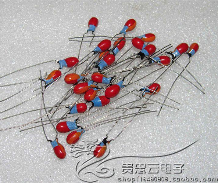 Antique mallory 15V22UF 16V 226M antique red bean tantalum capacitor DAC good product