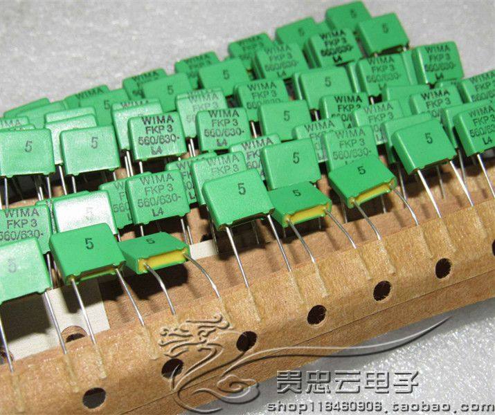 Greenweima WIMA FKP-3 630V560PF 561J P-7 5Copper feet fever tin film capacitor