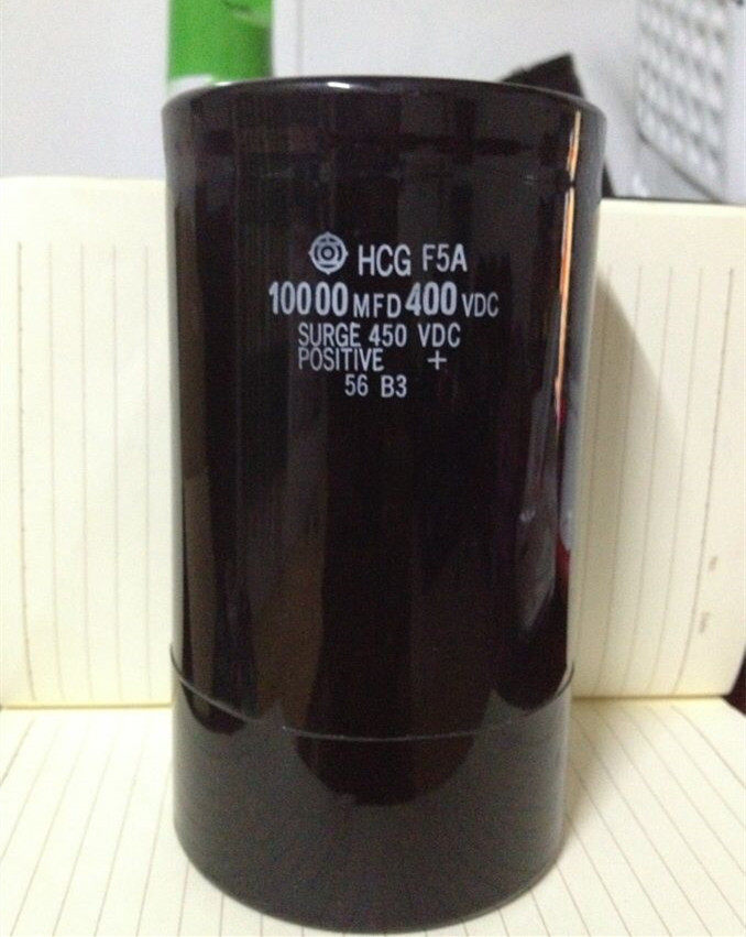 Imported original Japanese Hitachi screw feet 400V10000UF inverter filter energy storage electrolytic capacitor