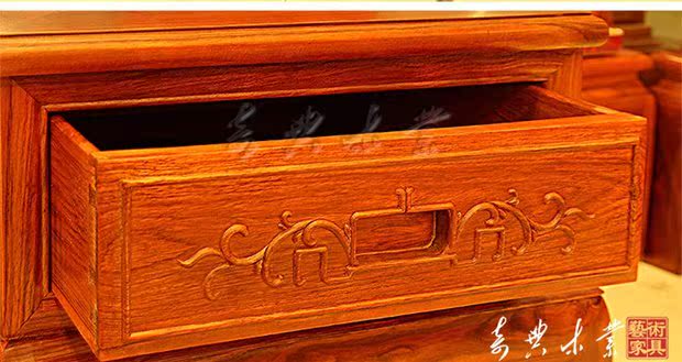 Ưu đãi đặc biệt sofa gỗ gụ gỗ hồng mộc Wanzi gỗ rắn phát minh rõ ràng đồ nội thất cổ kết hợp sofa gỗ gụ năm mảnh - Bộ đồ nội thất bàn ghế hiện đại