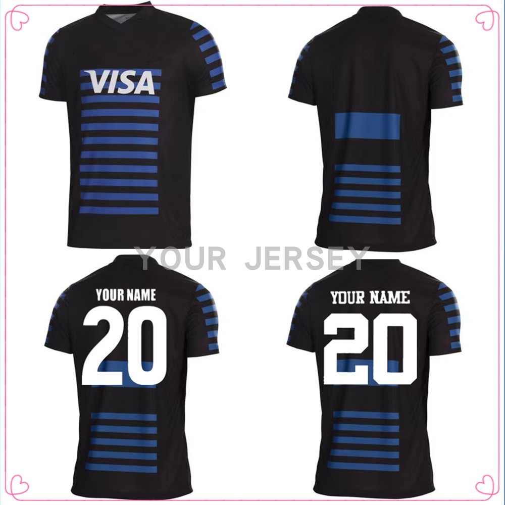 2020 ARGENTINA UAR AWAY RUGBY JERSEY Argentina short-sleeved rugby jersey