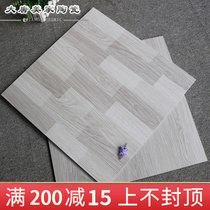 Grey wood grain antique brick 600X600 living room bedroom tile non-slip floor tile matte imitation solid wood grain floor tile