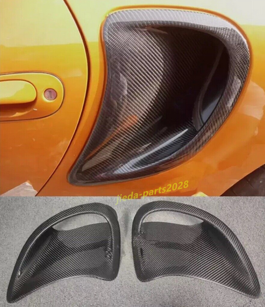 For Porsche 996 Turbo Real Carbon fiber Side fender Air Intake