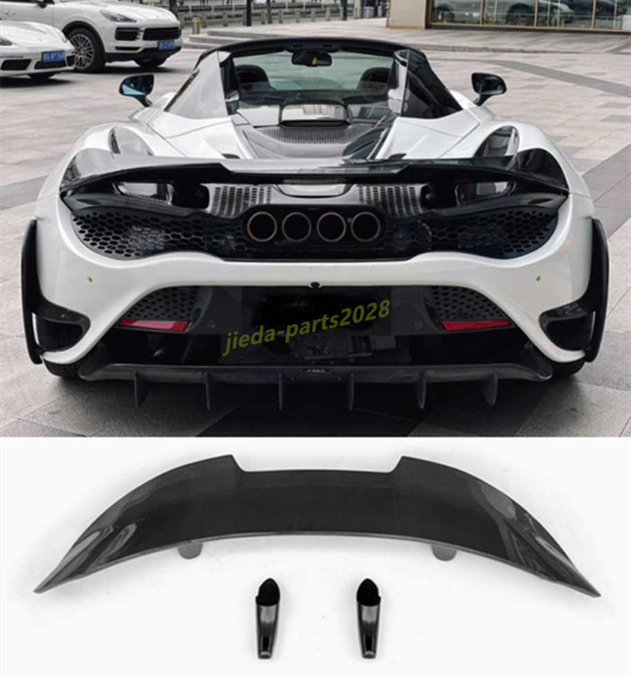 For McLaren 720S 2017-2021 765lt Style Dry Carbon Fiber Car Rear