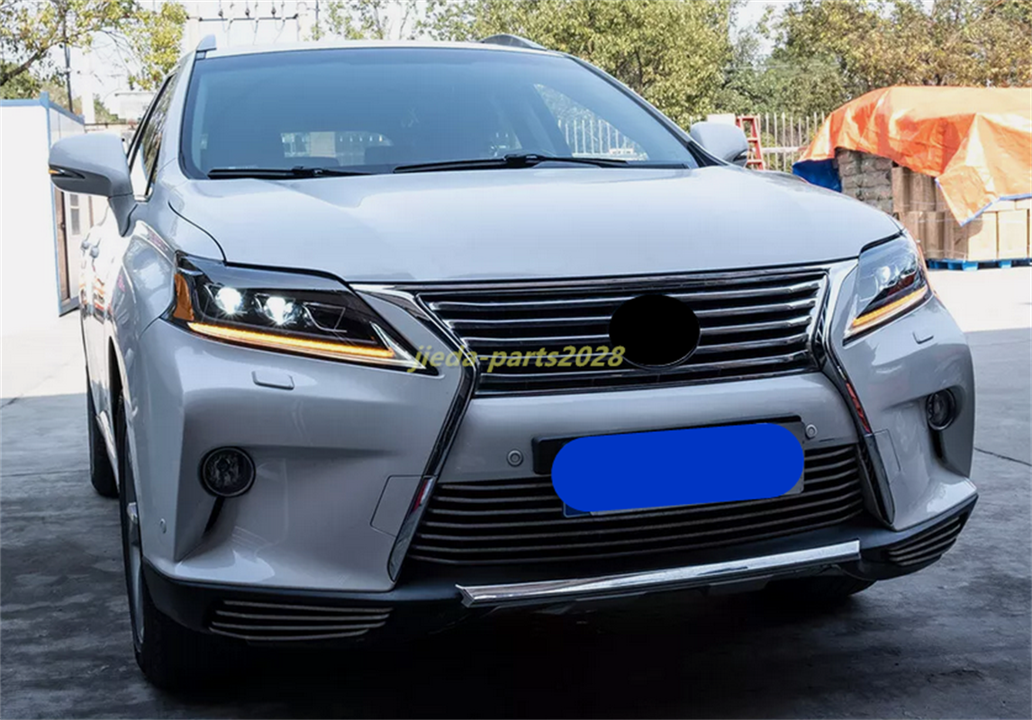 2013-2015 Lexus RX350 RX450H LED DRL Headlights Double Beam