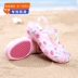dép phòng sạch Nữ Croc Giày Mùa Hè Chống Trơn Trượt Áo Khoác Ngoài Đế Mềm Đế Dày Mới Dép Jelly Giày Bao Đầu Giày Đi Biển Y Tá Xăng Đan dép bệnh viện phòng khám 