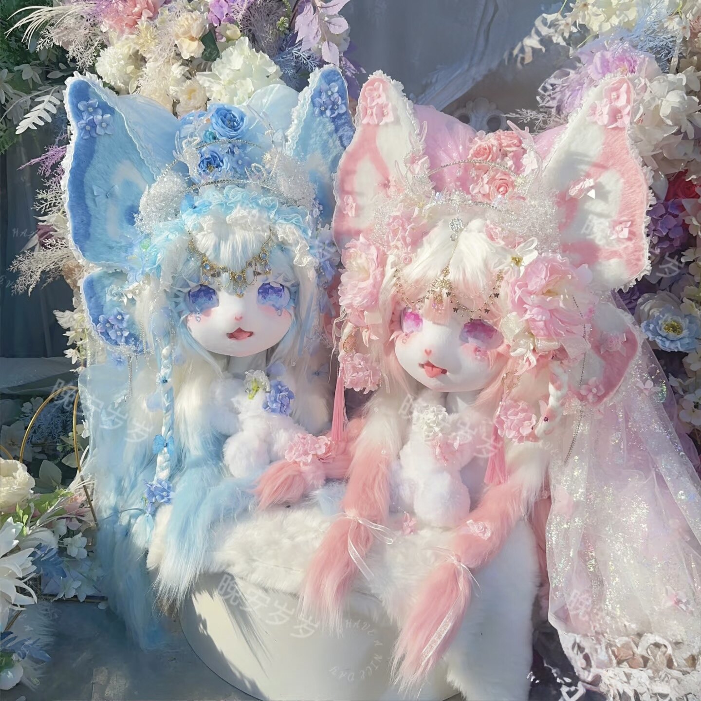🎉孩子的漫展新宠:兽装兽头洛丽塔Cosplay头套💫-furry福瑞-淘宝好物网