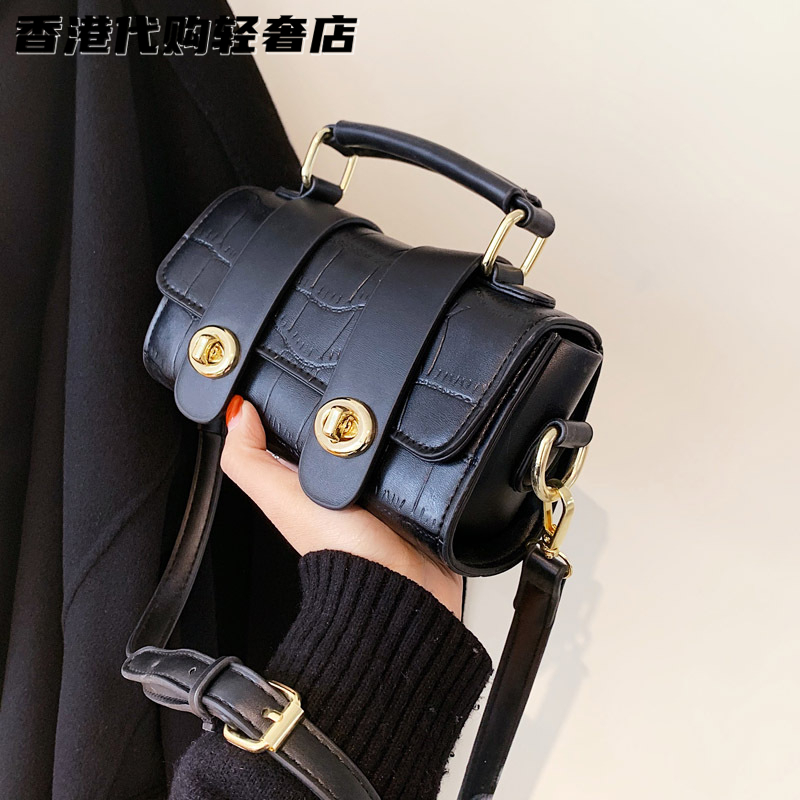 French official women's bag genuine leather 2022 new cow leather 100 lap single shoulder bag advanced sensal satchel women