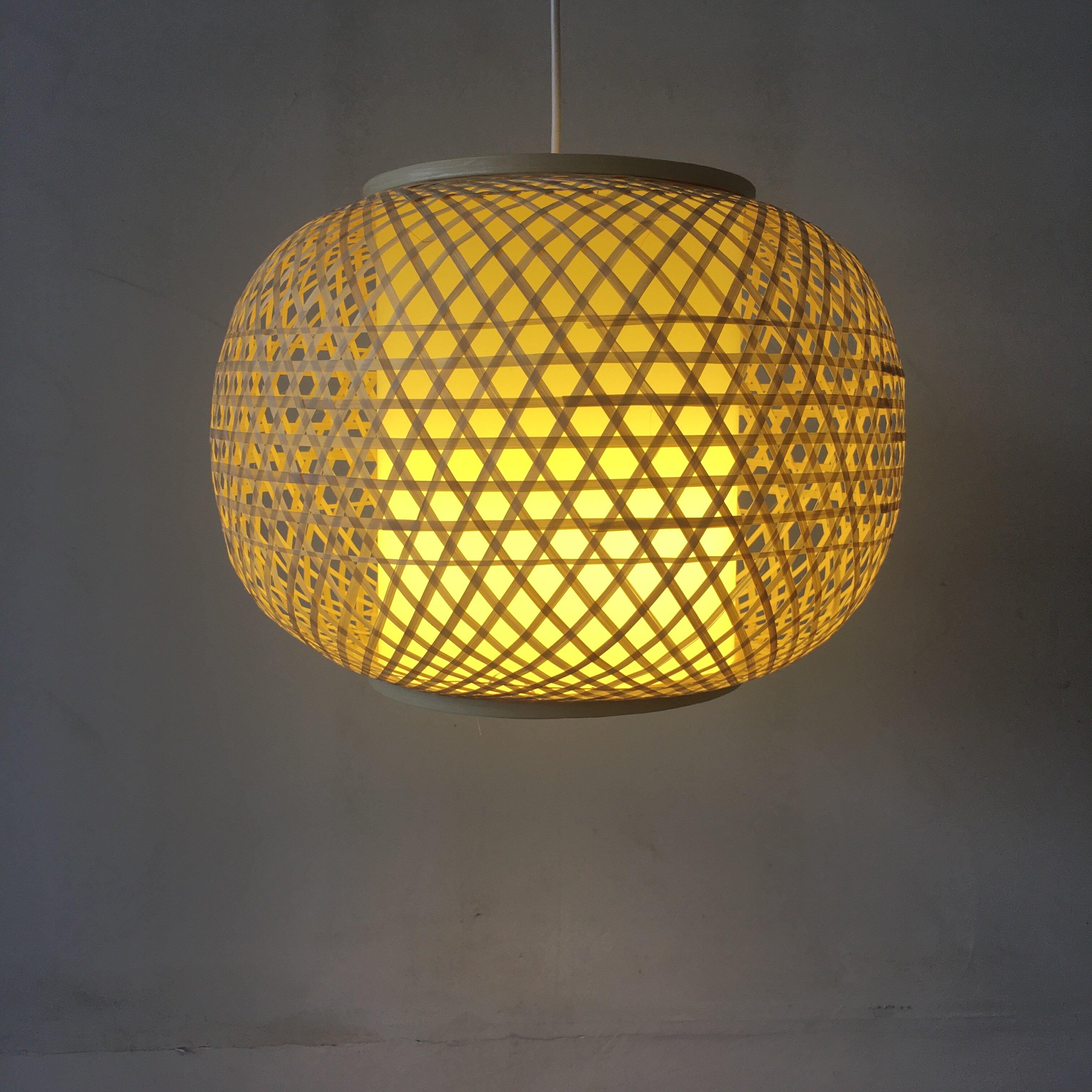 Handmade bamboo choreographer lamp shade lantern Chinese style tea building dining room hotel guesthouses ancient town leisure farm manufacturer spot