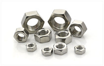 304 stainless steel hexagon nut bolt locking screw cap hexagon non-slip nut M2-45681012-M36