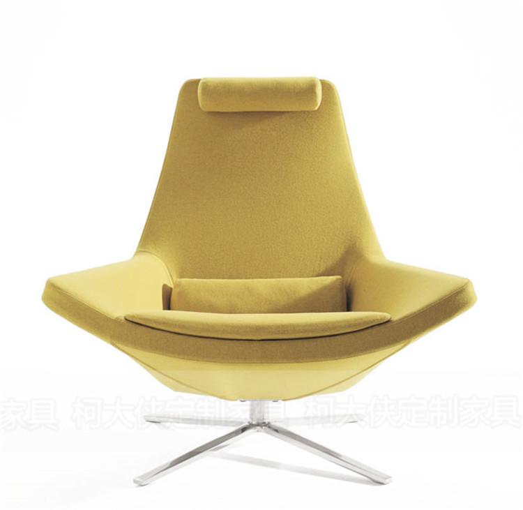 Koda-Man Denmark light and luxurious single sofa chair in kind shooting artist with bedroom living room bursting casual chair