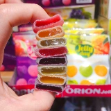 Корея Jellyday haoli VC Fruit Fruit Floquin Fudge Grape Mango Mango Apple Apple QQ Sweet 63G